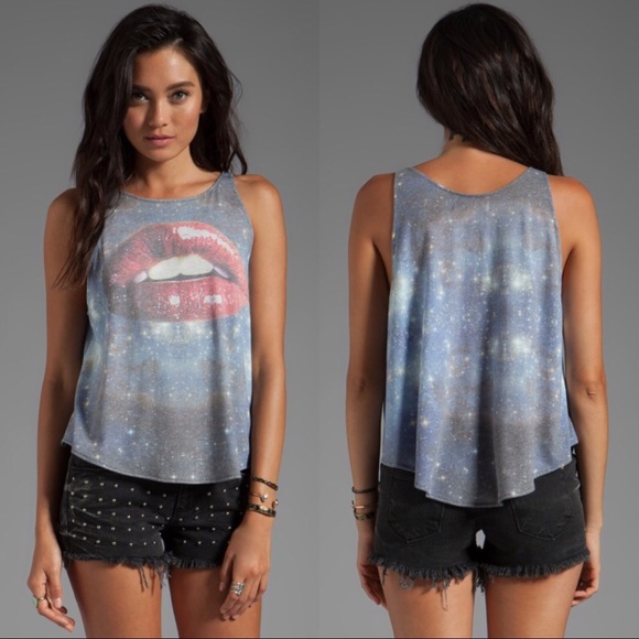 ๐๐ Beyonce's Wildfox โฐ Kissing Cassidy Tank โฐ - Picture 8 of 8
